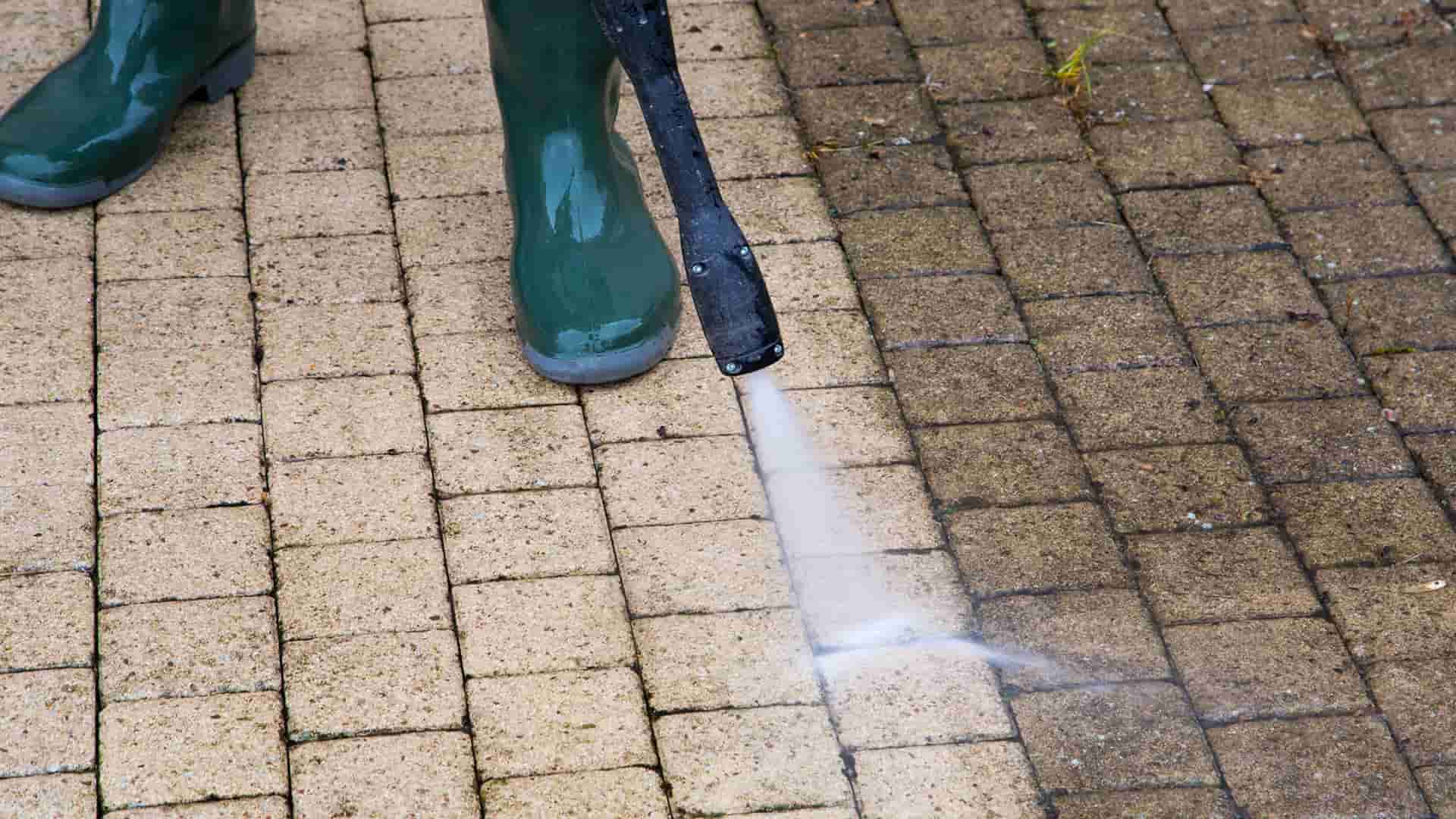Paver Cleaning Background
